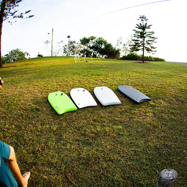 Bom Bora Bodyboard - Lime/Grey 39
